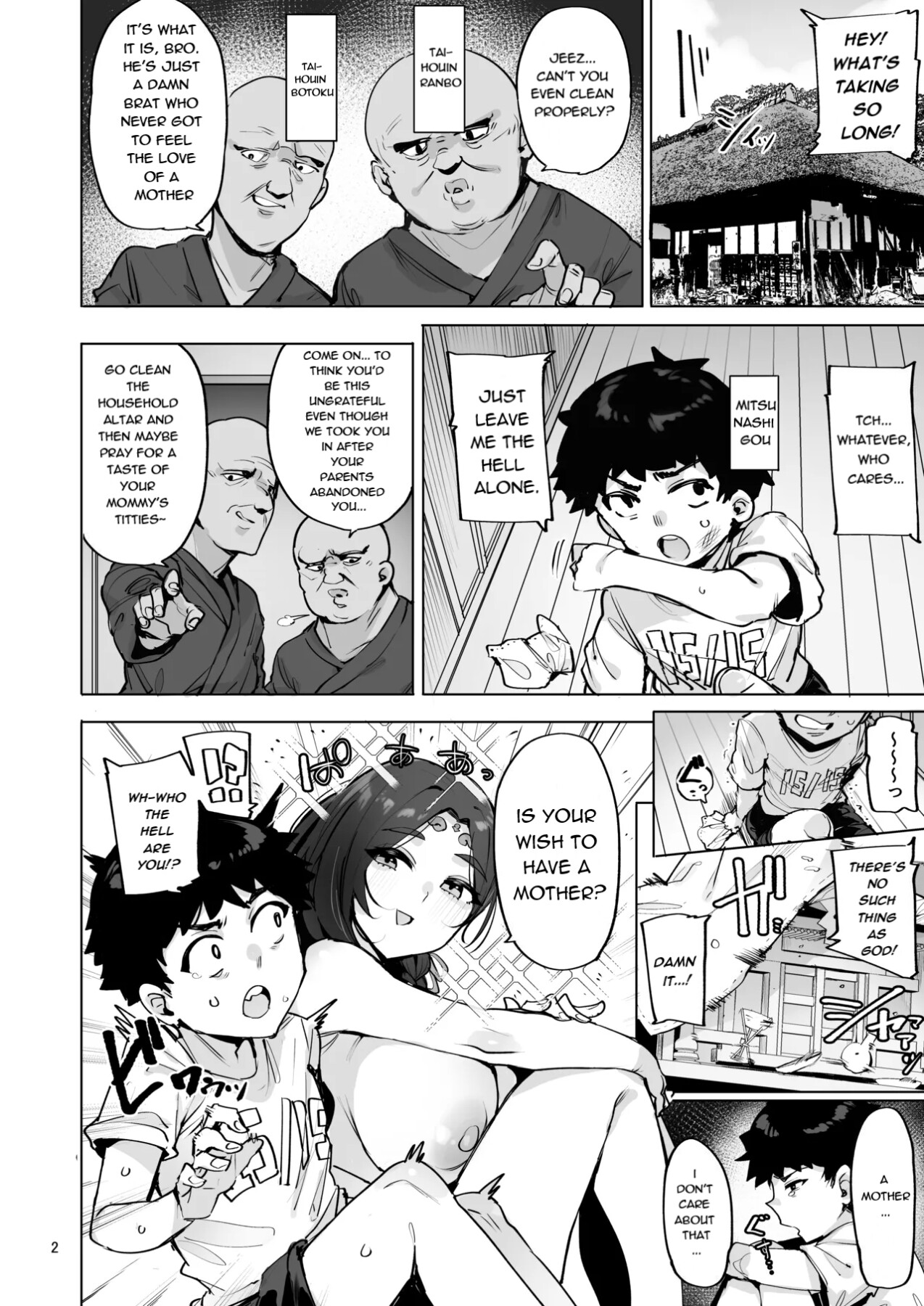 Hentai Manga Comic-Oho♥Goddess-Read-3